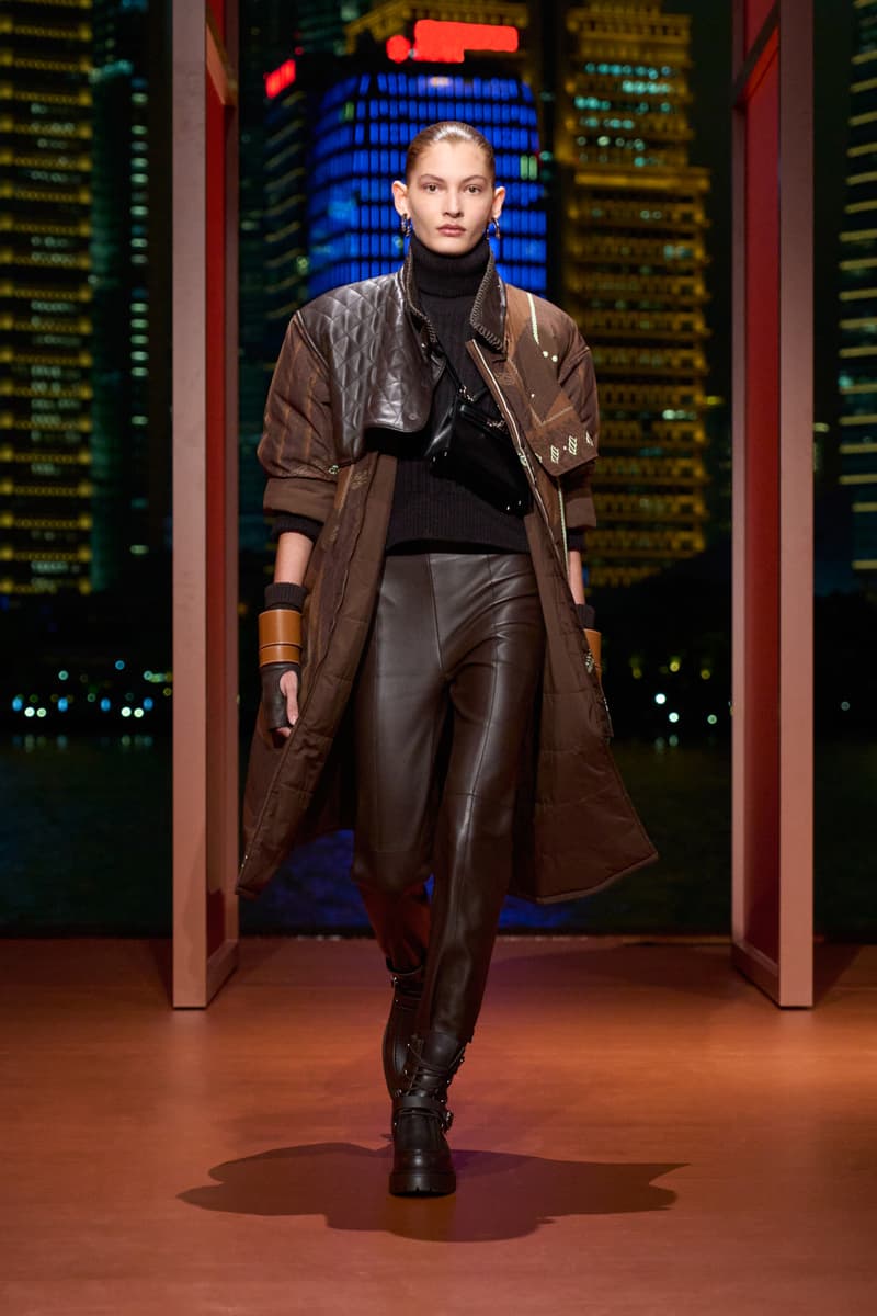 Hermès 于上海举办 2025 秋冬女装系列发布会