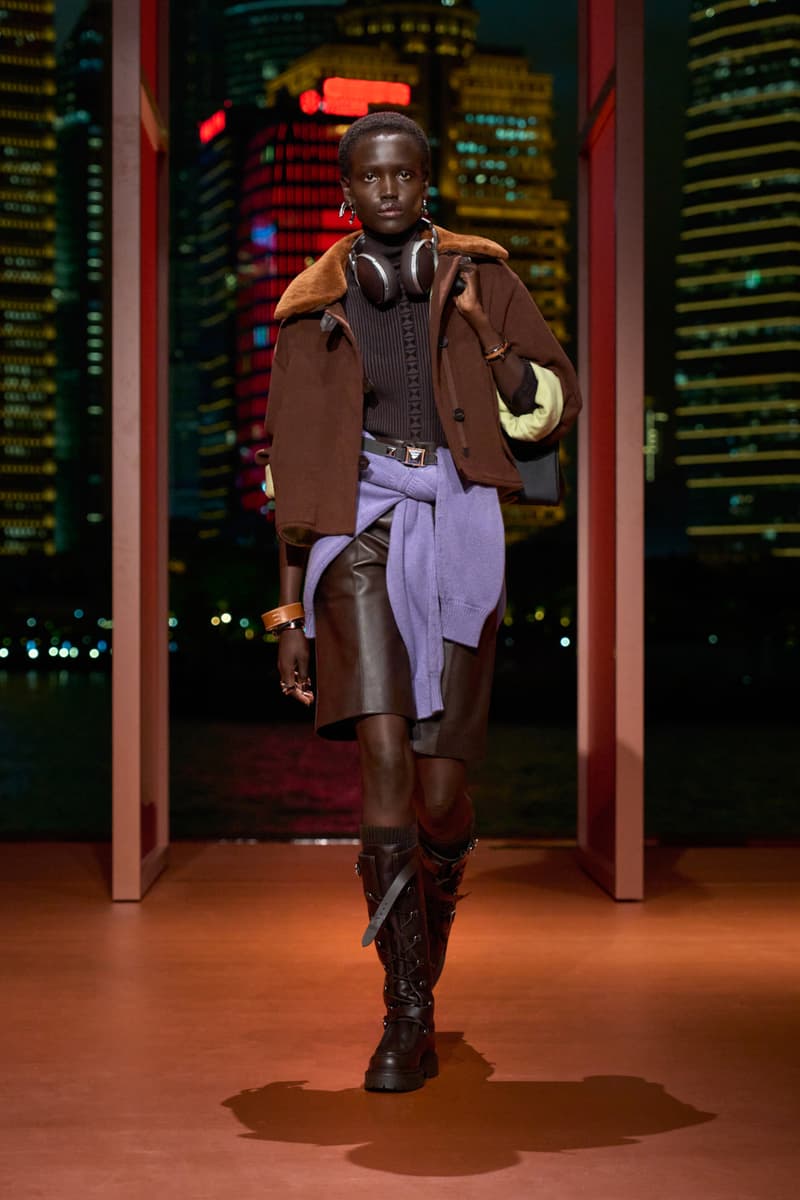 Hermès 于上海举办 2025 秋冬女装系列发布会