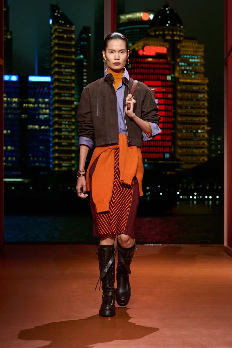 Hermès 于上海举办 2025 秋冬女装系列发布会