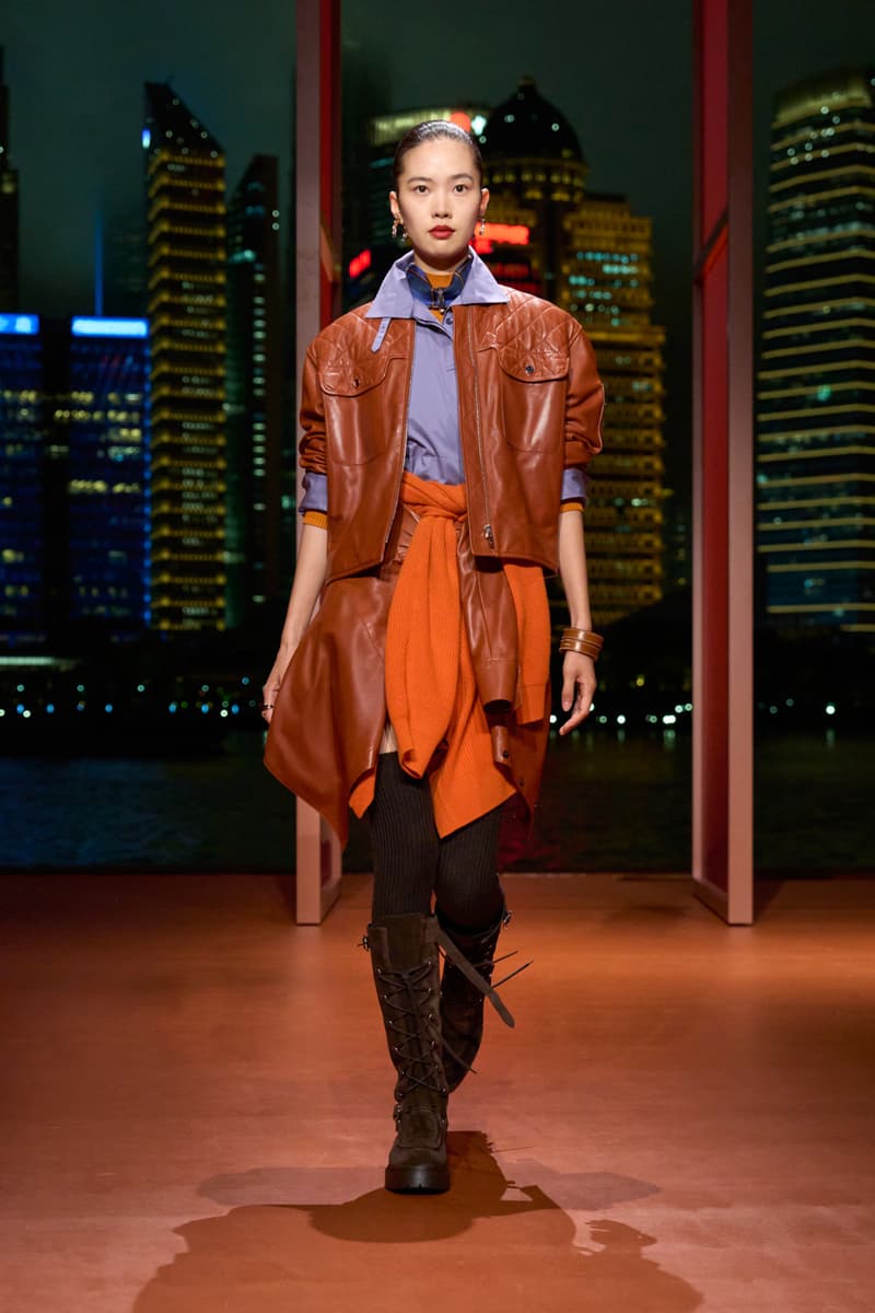 Hermès 于上海举办 2025 秋冬女装系列发布会