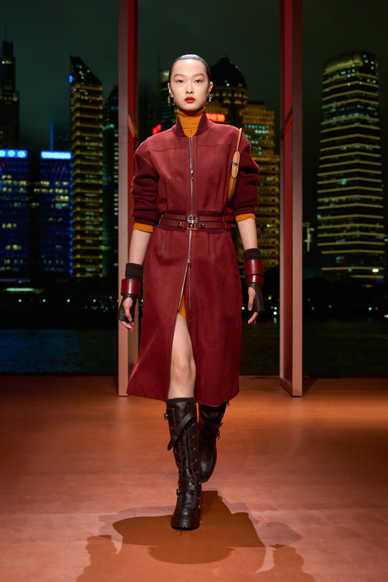 Hermès 于上海举办 2025 秋冬女装系列发布会