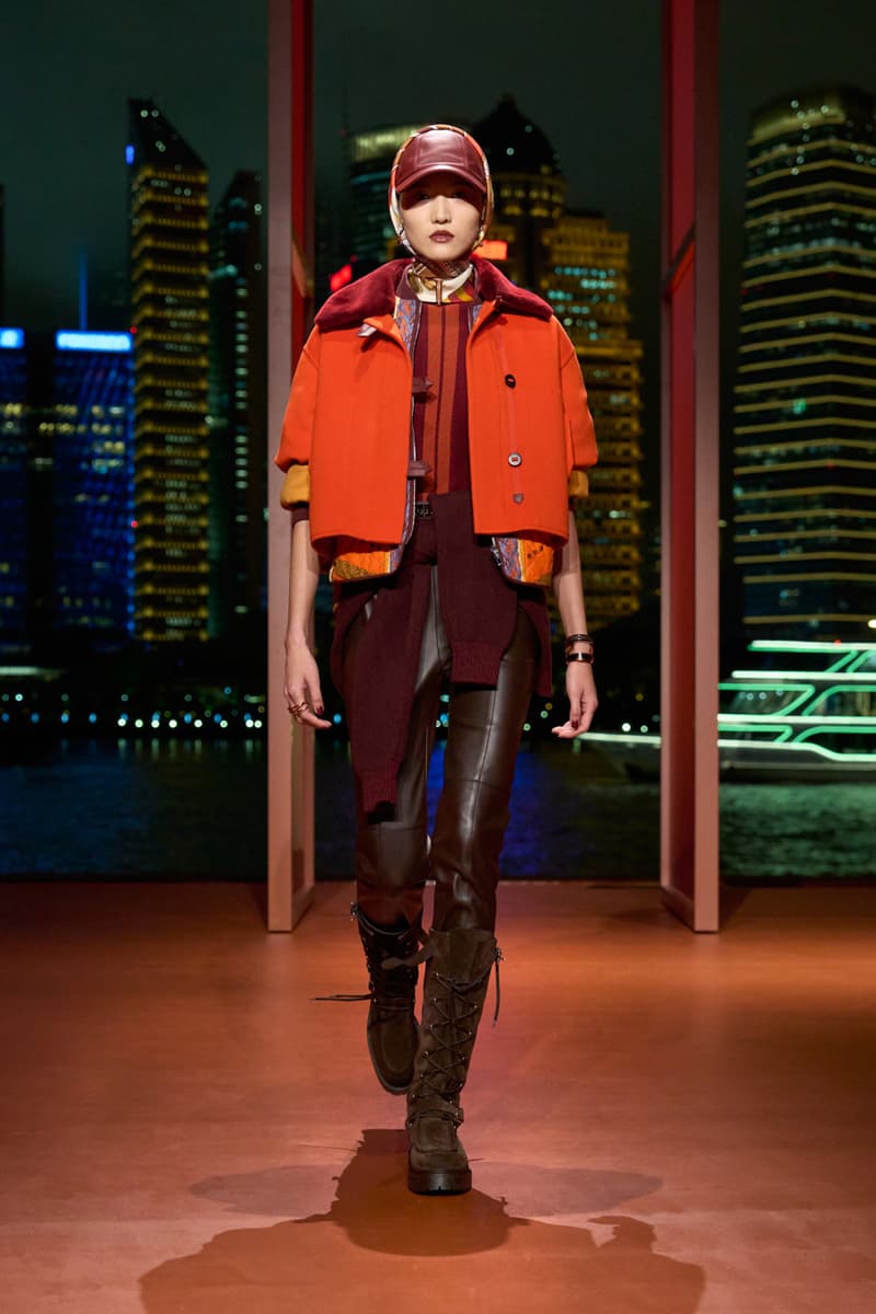 Hermès 于上海举办 2025 秋冬女装系列发布会