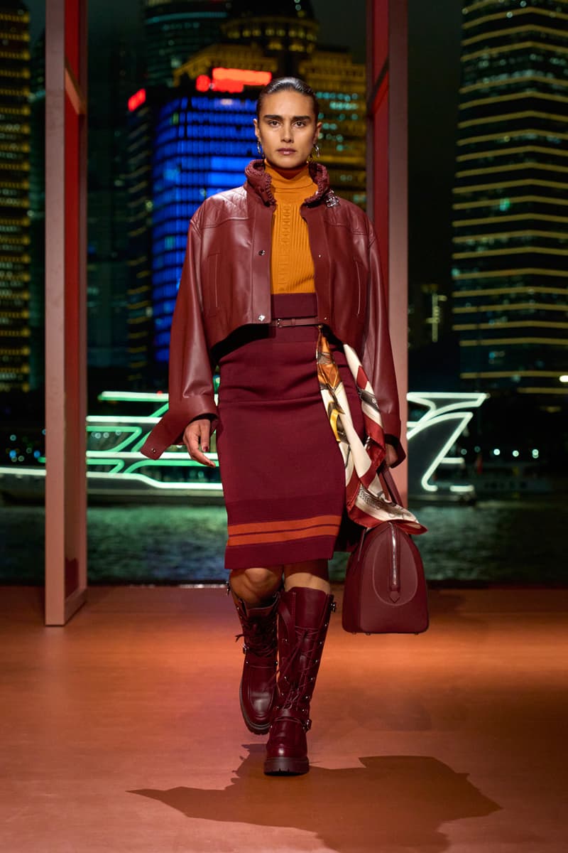 Hermès 于上海举办 2025 秋冬女装系列发布会