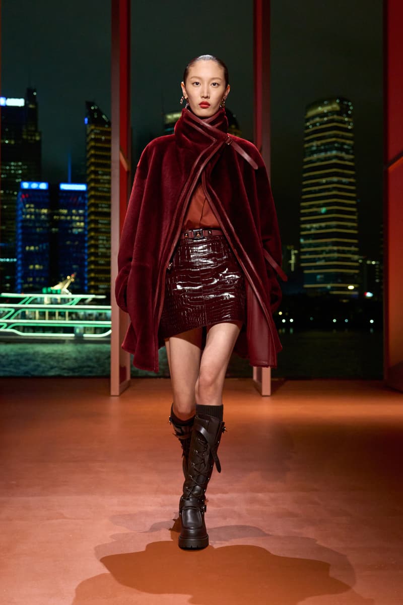 Hermès 于上海举办 2025 秋冬女装系列发布会