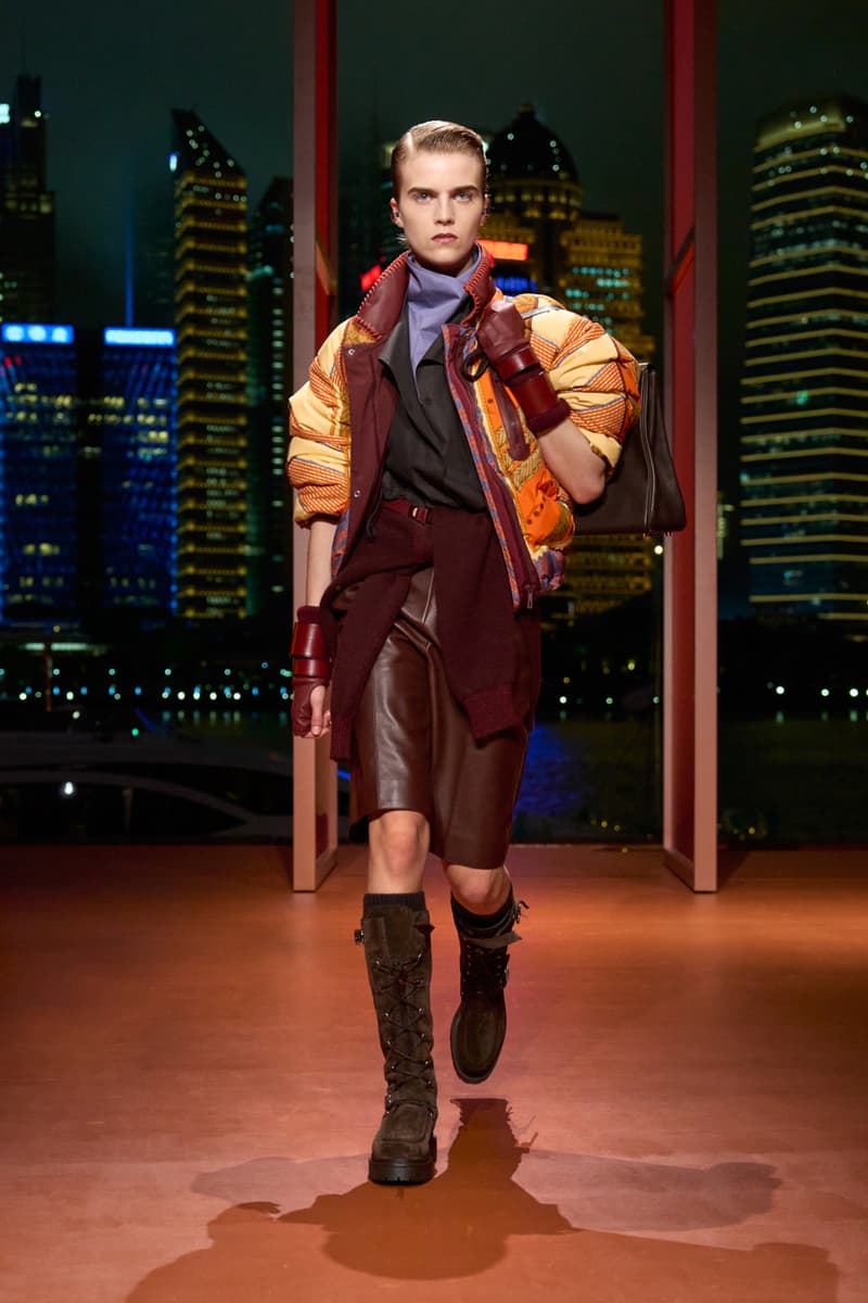 Hermès 于上海举办 2025 秋冬女装系列发布会