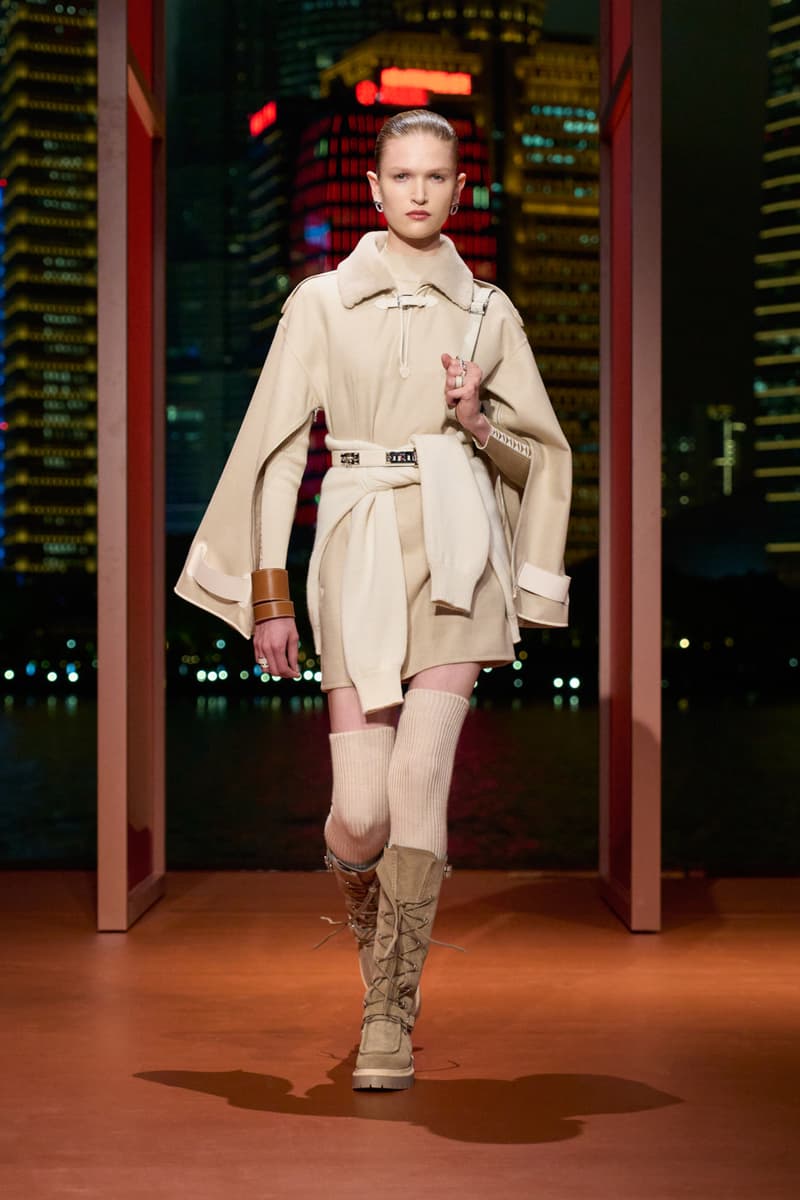 Hermès 于上海举办 2025 秋冬女装系列发布会