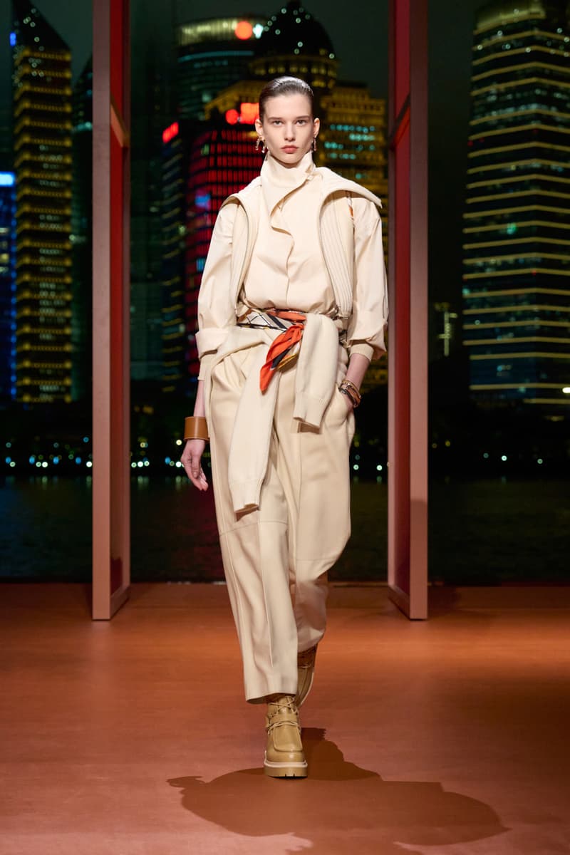 Hermès 于上海举办 2025 秋冬女装系列发布会