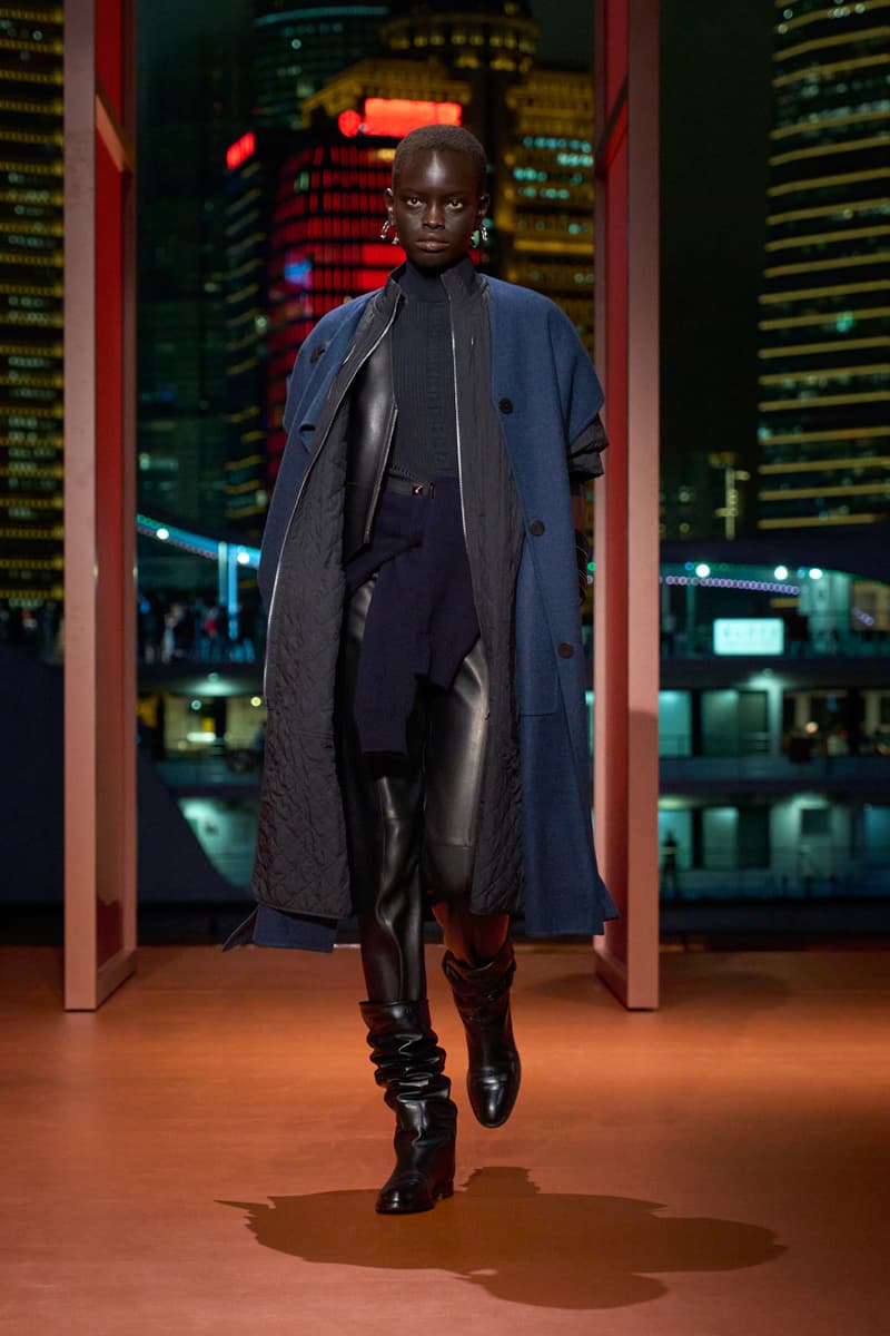 Hermès 于上海举办 2025 秋冬女装系列发布会