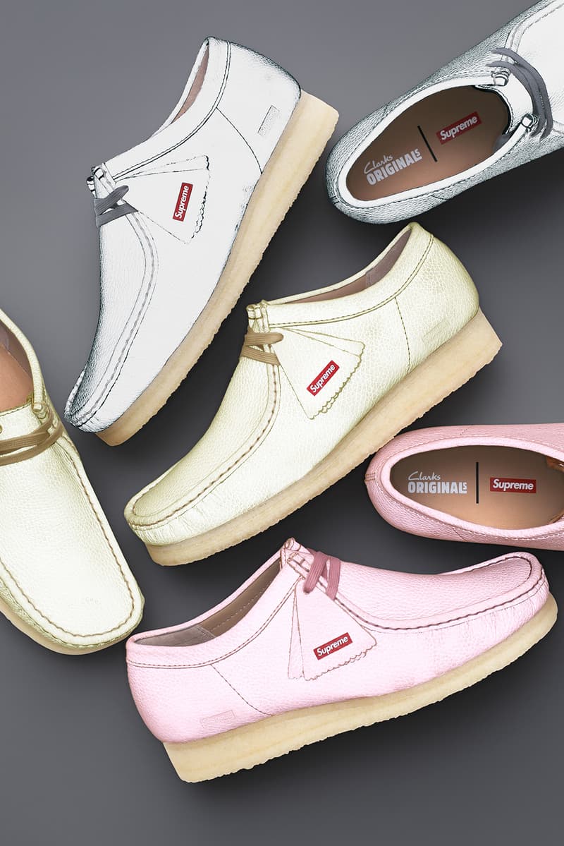 Supreme 带来定制款 Clarks Originals Wallabee