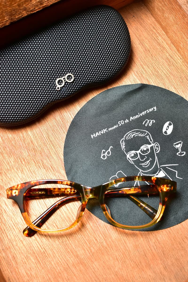白山眼鏡店經典型號 HANK 面世 50 週年推出 50 種配色限量紀念版
