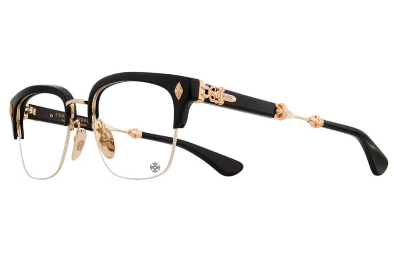 Chrome Hearts 最新 22K 金配飾眼鏡系列登場