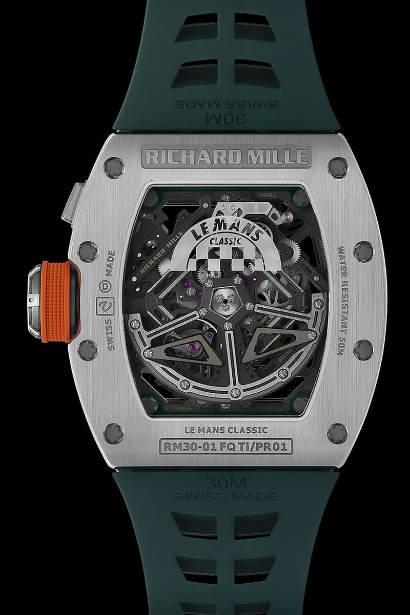 RICHARD MILLE 推出 RM 30-01 LMC 限量版腕表