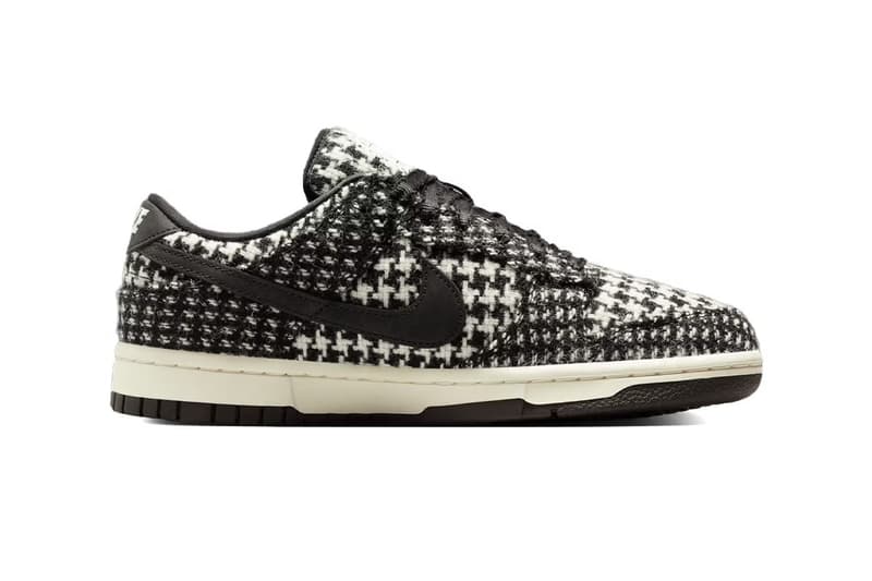 Harris Tweed x Nike Dunk Low 最新聯名系列鞋款率先亮相