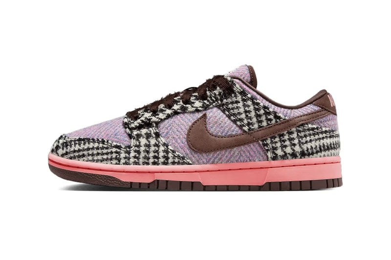 Harris Tweed x Nike Dunk Low 最新联名系列鞋款率先亮相