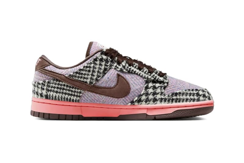 Harris Tweed x Nike Dunk Low 最新聯名系列鞋款率先亮相