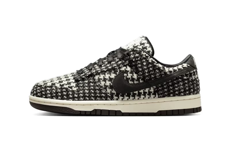 Harris Tweed x Nike Dunk Low 最新聯名系列鞋款率先亮相
