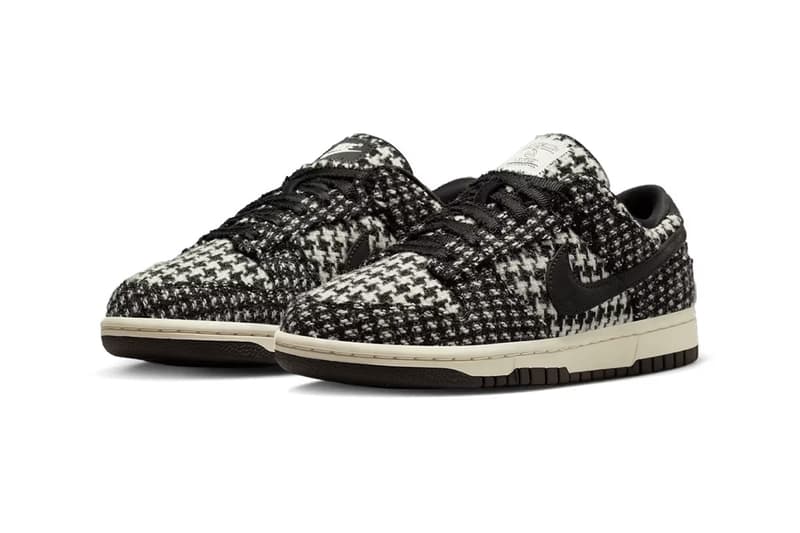 Harris Tweed x Nike Dunk Low 最新聯名系列鞋款率先亮相