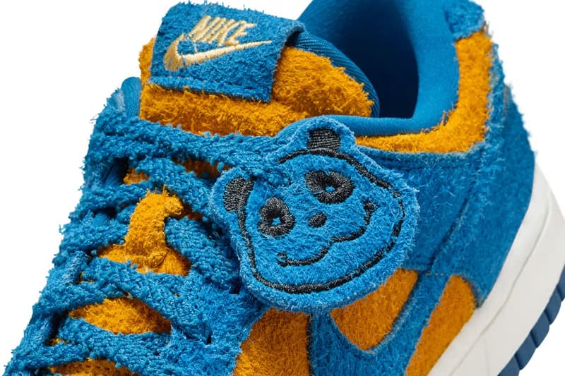 熊貓家族全新成員:Nike Dunk Low Panda 釋出「藍金」配色