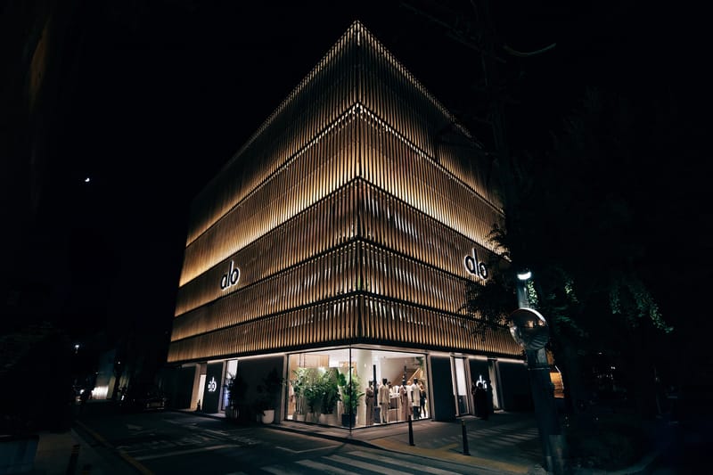 Alo 亚洲首家旗舰店插旗首尔岛山公园