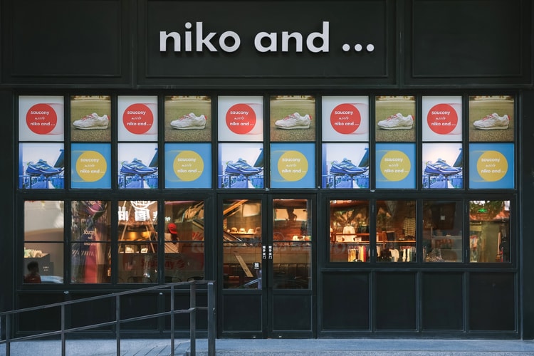 走进 Saucony meets niko and … 联名主题快闪活动