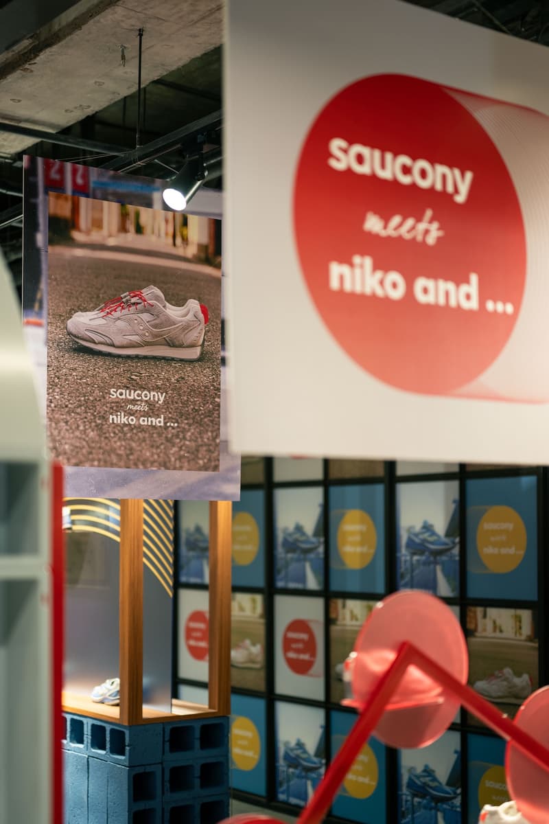 走进 Saucony meets niko and … 联名主题快闪活动