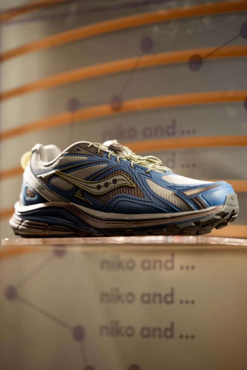 走进 Saucony meets niko and … 联名主题快闪活动