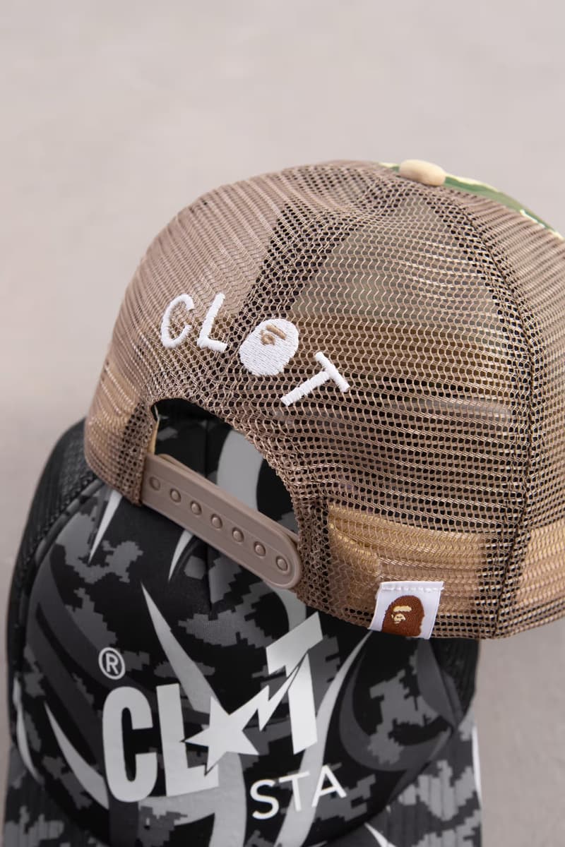A BATHING APE® x CLOT 全新聯名系列登場