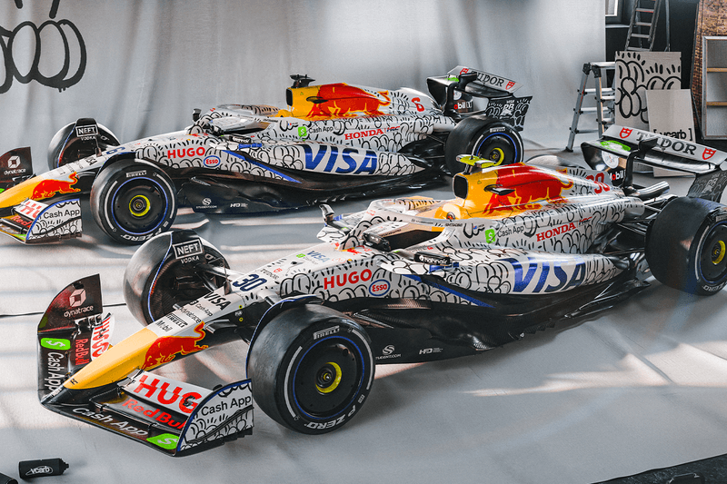 Red Bull Racing Bulls 携手艺术家 Olaolu Slawn 与品牌 HUGO 打造最新联名企划 Red Bull Racing Bulls 携手艺术家 Olaolu Slawn 与品牌 HUGO 打造最新联名企划