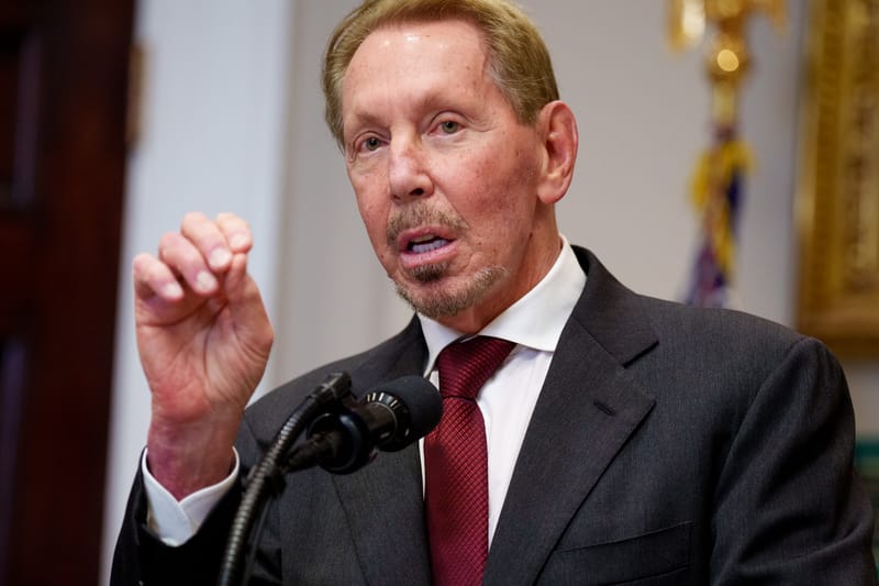 Oracle 聯合創辦人 Larry Ellison 躍升全球第二富豪