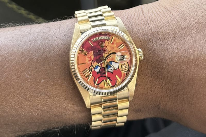 藝術家 Olaolu Slawn 打造全新 Rolex Day-Date 定製錶款