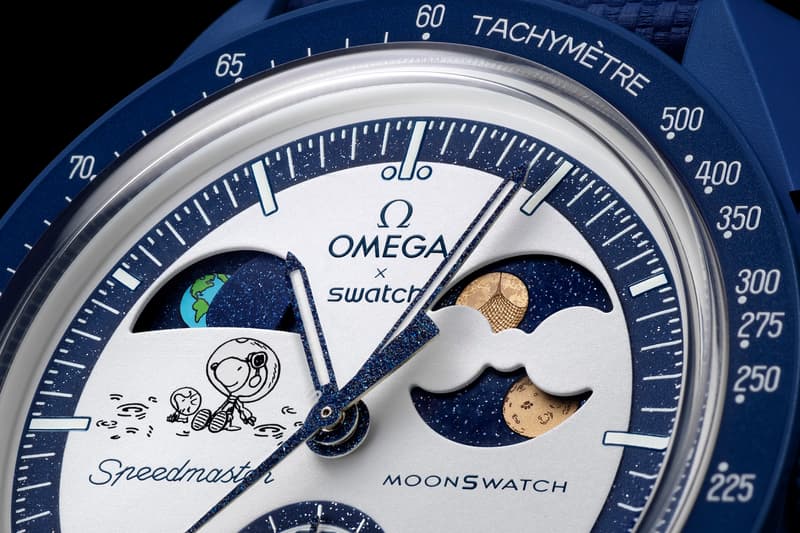 OMEGA x Swatch 释出 MISSION TO EARTHPHASE - MOONSHINE GOLD 腕表
