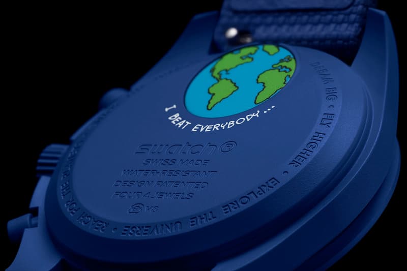 OMEGA x Swatch 释出 MISSION TO EARTHPHASE - MOONSHINE GOLD 腕表