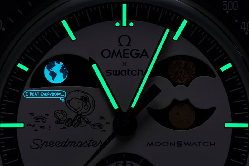 OMEGA x Swatch 释出 MISSION TO EARTHPHASE - MOONSHINE GOLD 腕表