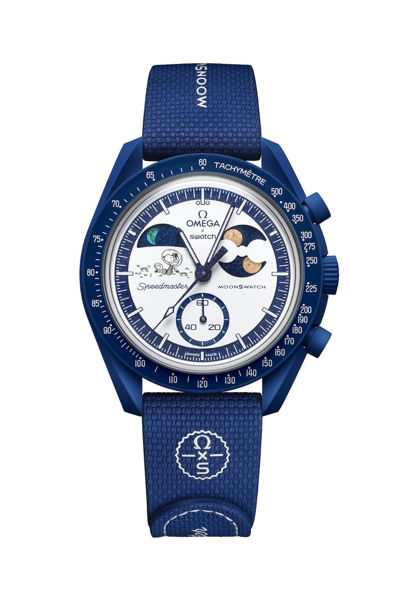 OMEGA x Swatch 释出 MISSION TO EARTHPHASE - MOONSHINE GOLD 腕表