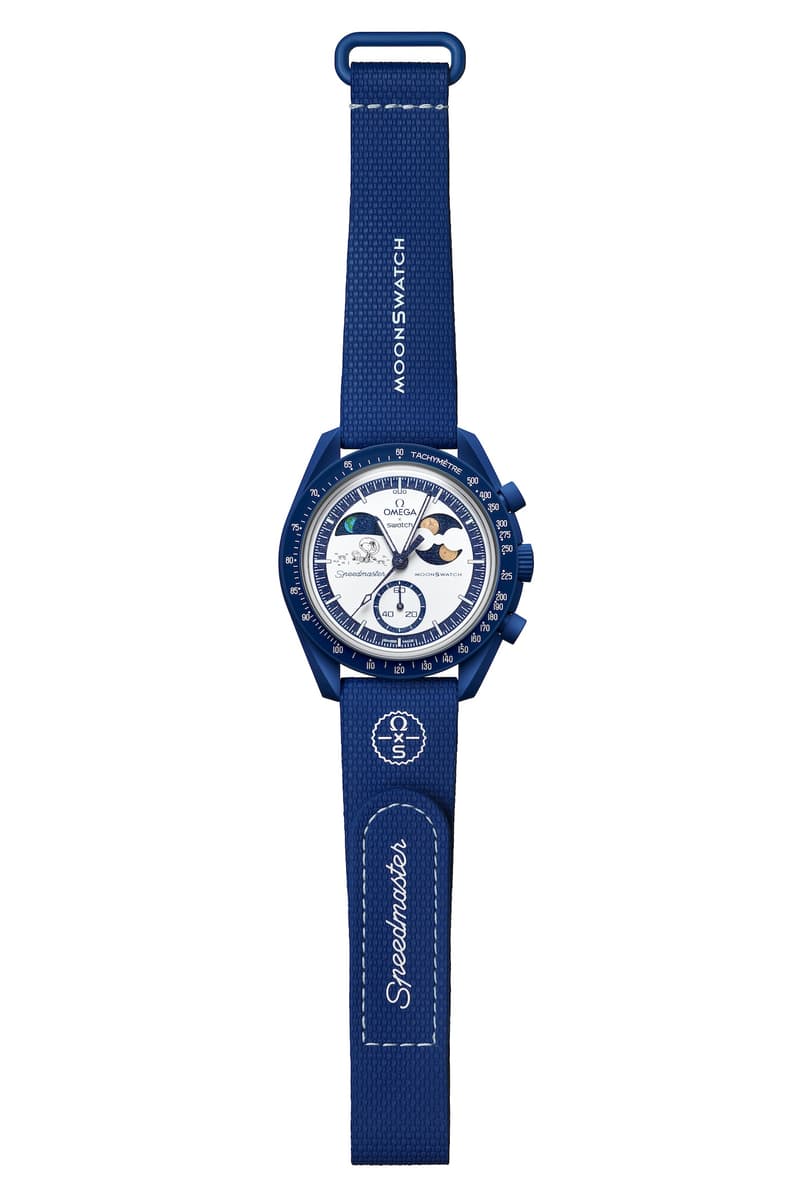 OMEGA x Swatch 释出 MISSION TO EARTHPHASE - MOONSHINE GOLD 腕表
