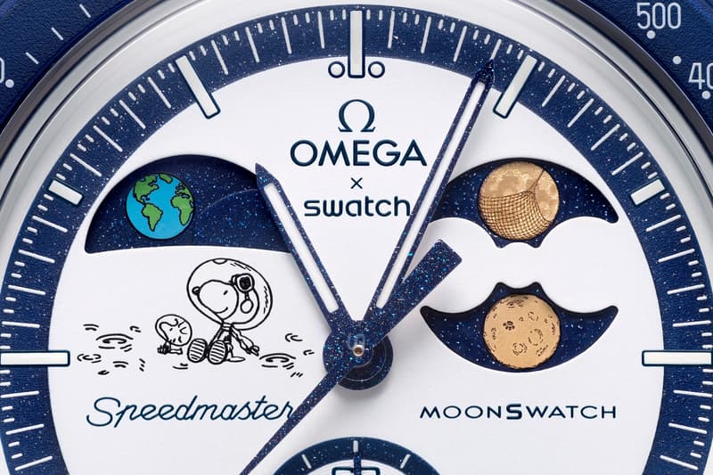 OMEGA x Swatch 释出 MISSION TO EARTHPHASE - MOONSHINE GOLD 腕表