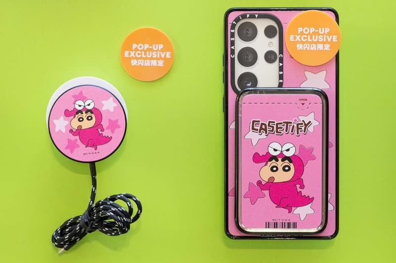 CASETiFY x《蜡笔小新》首个联名系列登场