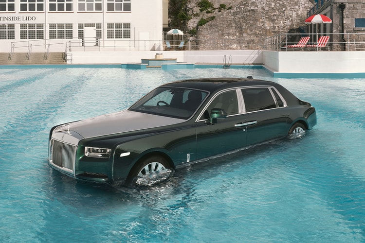 百年纪念玩出花: Rolls-Royce 将 Phantom 整车沉入泳池