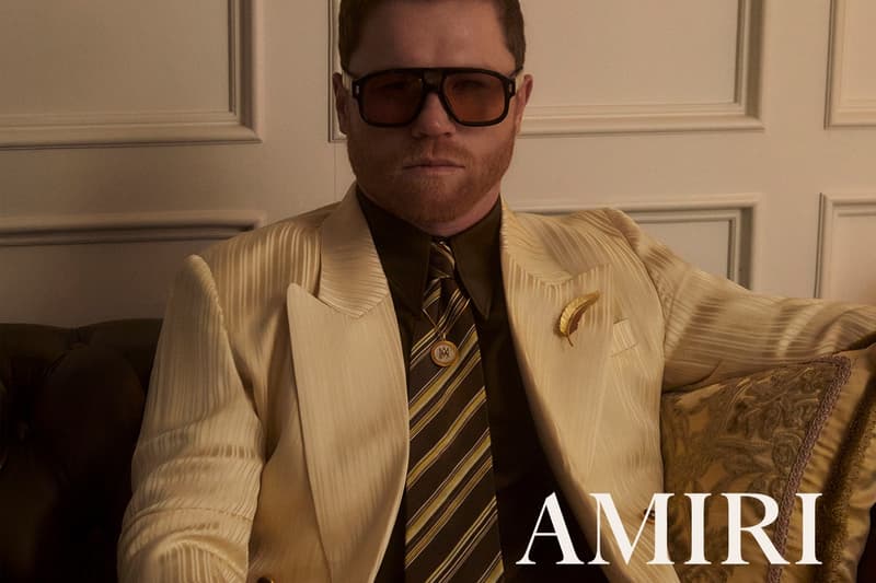 代言人 Saúl ‘Canelo’ Álvarez 演绎 AMIRI  2025 秋冬广告大片