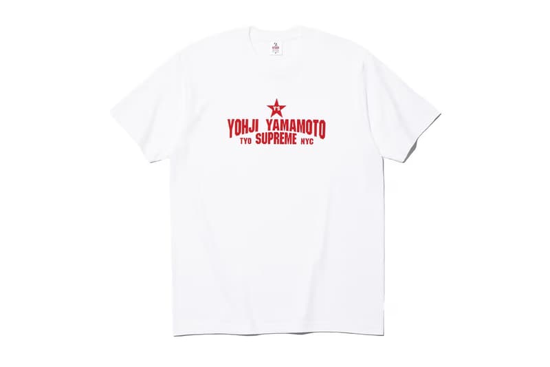 Supreme x Y’s by Yohji Yamamoto 2025 秋季最新聯名系列發佈