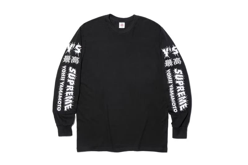 Supreme x Y’s by Yohji Yamamoto 2025 秋季最新聯名系列發佈