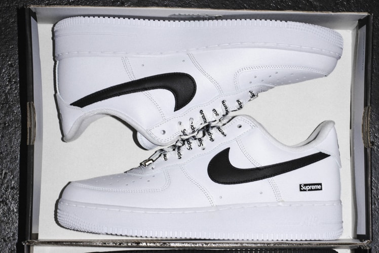 Supreme 与 Nike® 合作推出定制款 Air Force 1 Low