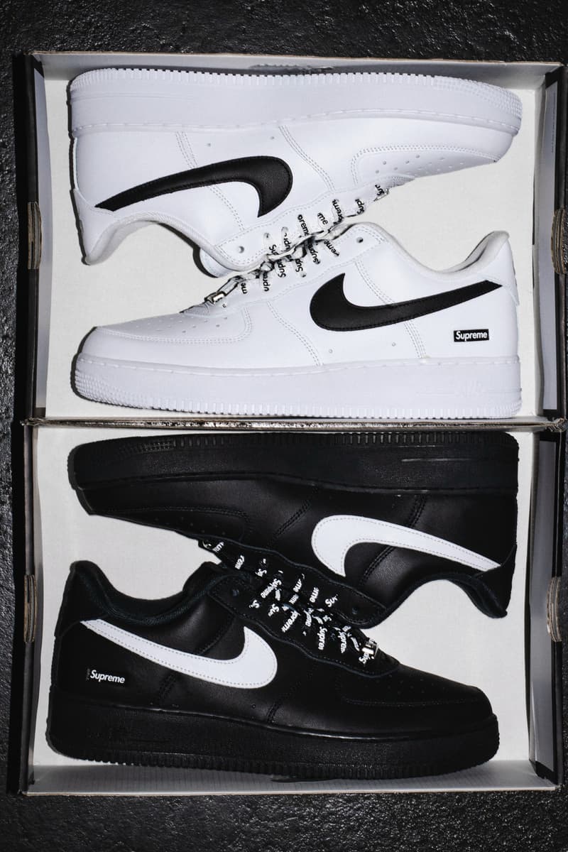 Supreme 与 Nike® 合作推出定制款 Air Force 1 Low