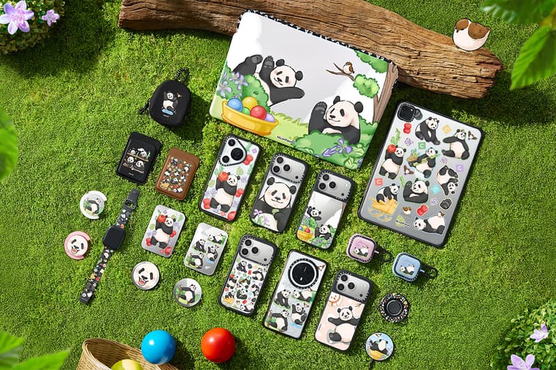 CASETiFY 首度携手人气熊猫「萌兰」推出联名系列