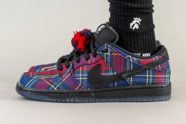 Nardwuar x Nike SB Dunk Low 实物上脚曝光