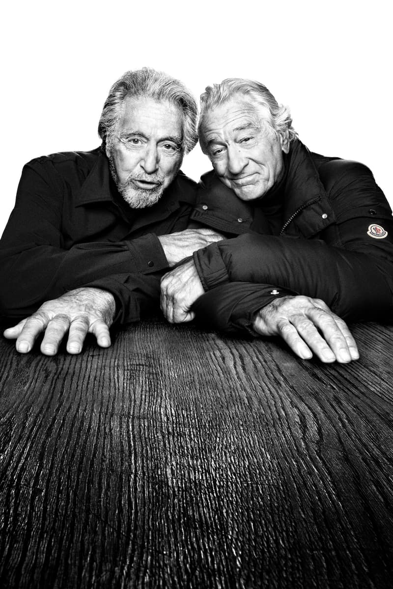 Al Pacino 和 Robert De Niro 出镜 Moncler 最新大片
