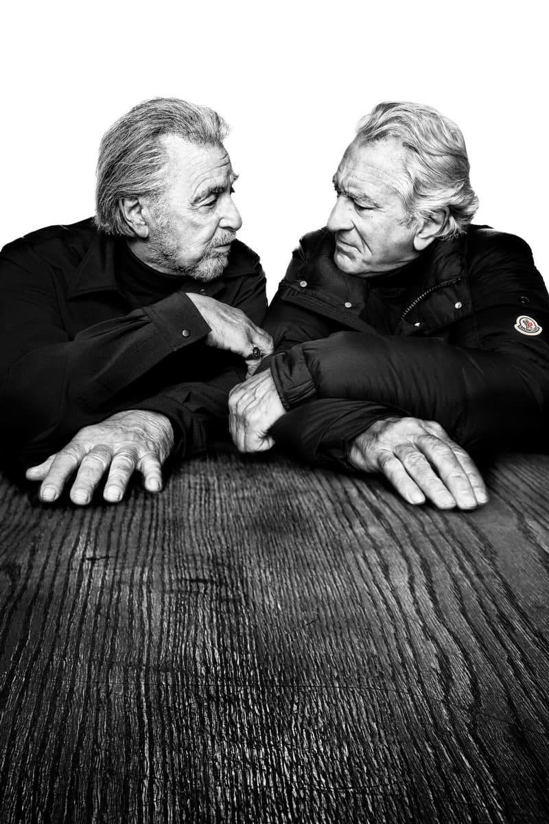 Al Pacino 和 Robert De Niro 出镜 Moncler 最新大片