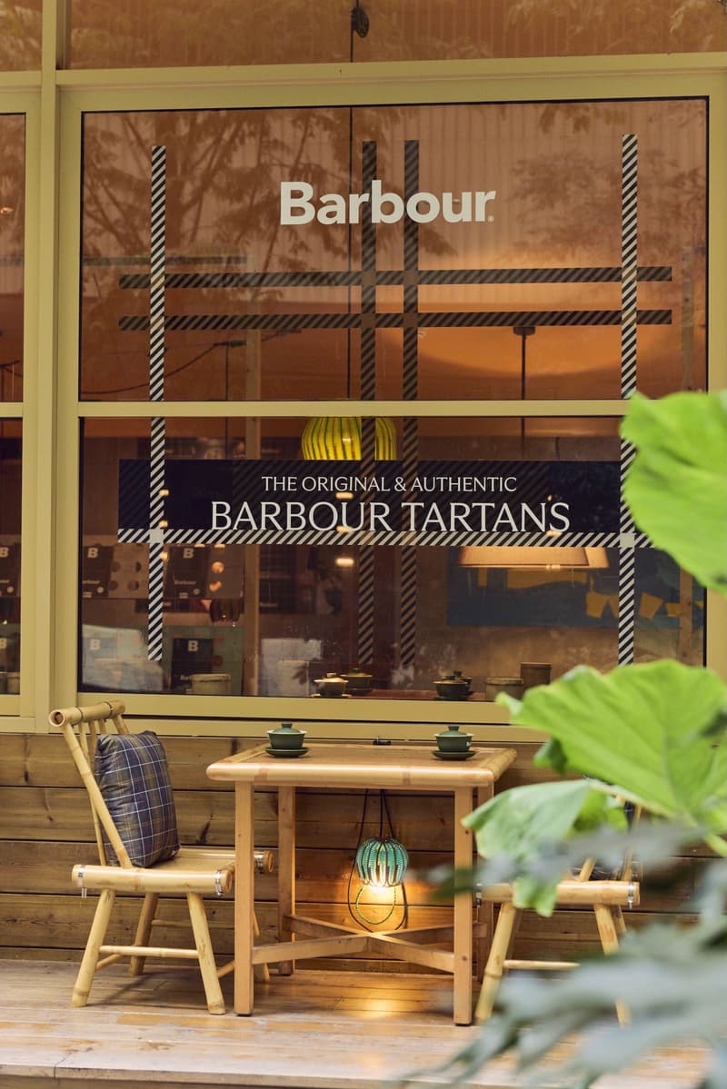 Barbour 限时入驻开吉茶馆