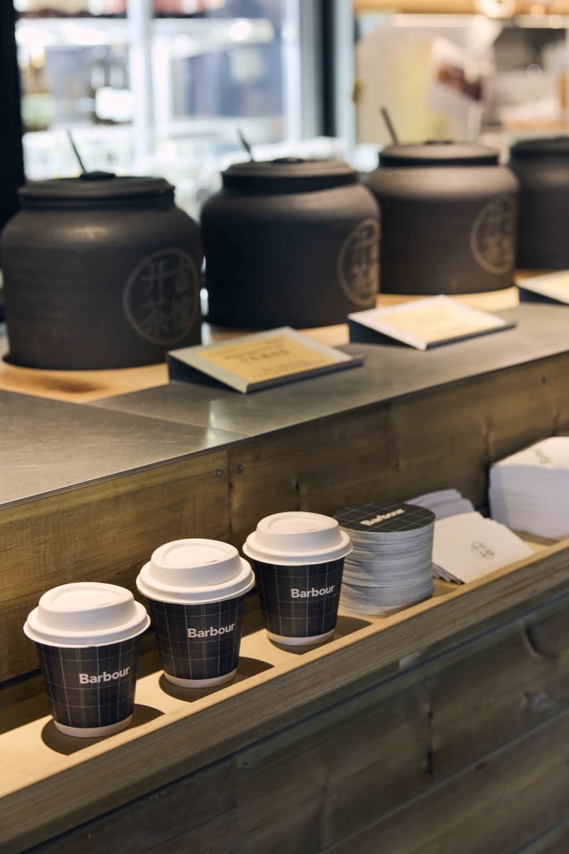 Barbour 限时入驻开吉茶馆