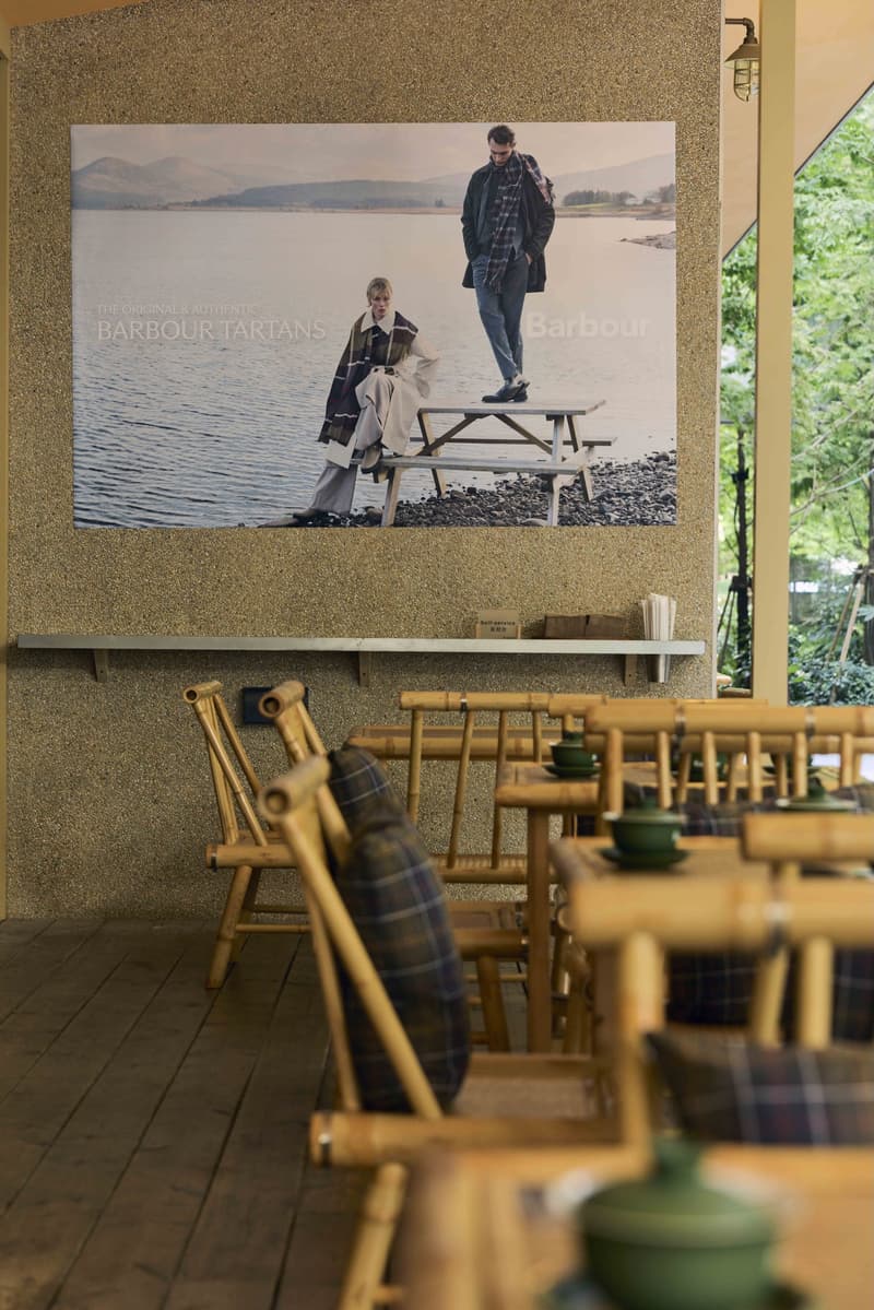 Barbour 限时入驻开吉茶馆